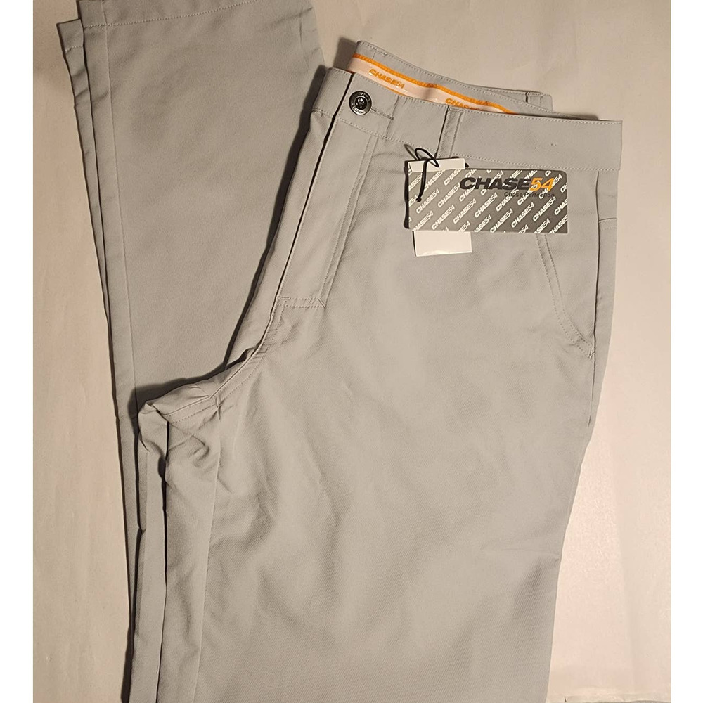 NWT Chase54 Mens Gray Trousers 32x33